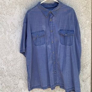 St John’s Bay Men’s 4XL Short Sleeve Shirt